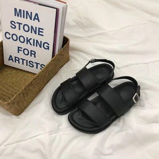 Giày Sandal mưa phong cách Ulzzangs màu đen Mã 629