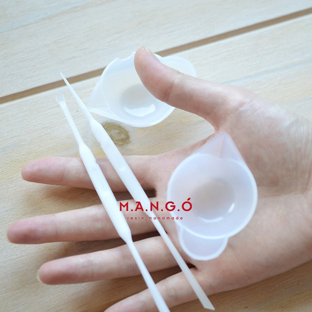 Que khuấy silicon-công cụ làm resin đơn giản
