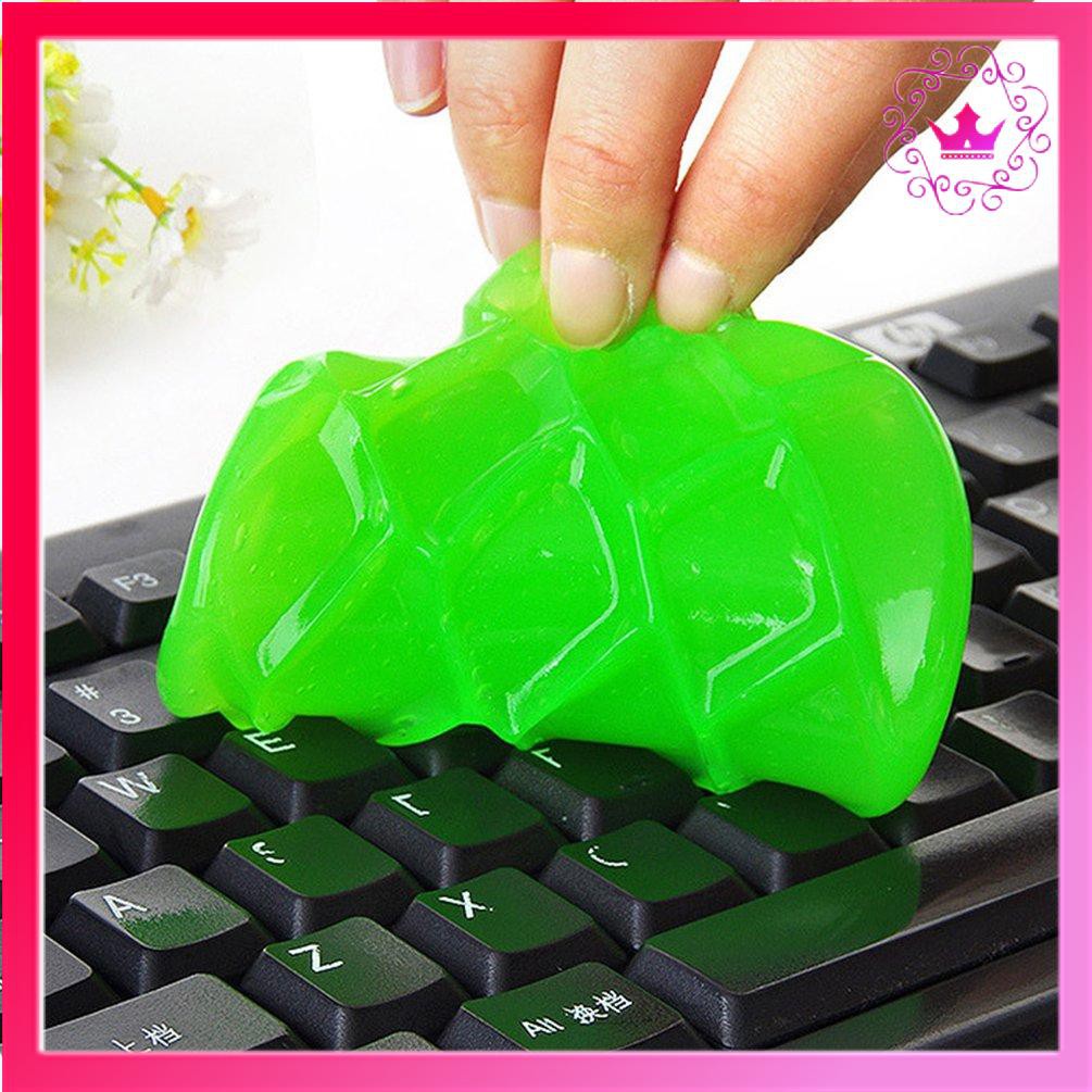 1 Miếng Gel dẻo làm sạch vệ sinh ô tô, bàn phím, điện thoại, bụi bẩn, laptop