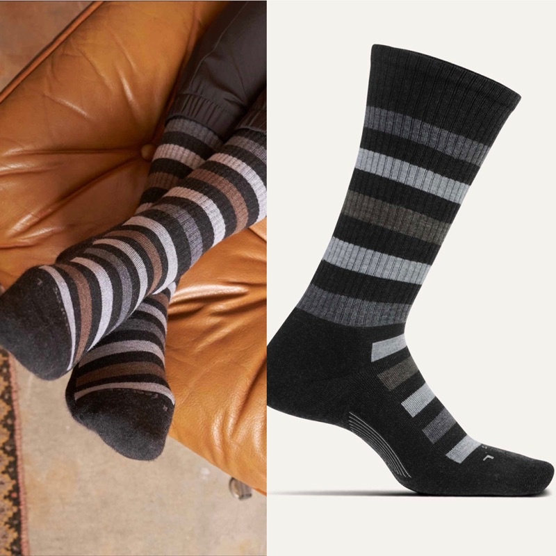 Tất Cao cấp Feetures Đệm dày, bền bỉ, ôm chân, khử mùi