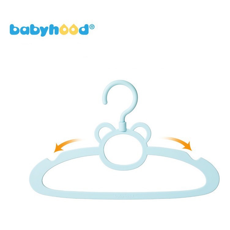 Set 5 Móc Treo Quần Áo Trẻ Em Hình Gấu Babyhood