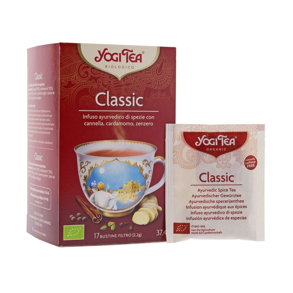 Set Mix Trà Yogi Tea UK mua tại Anh 11 vị (11 gói không hộp)