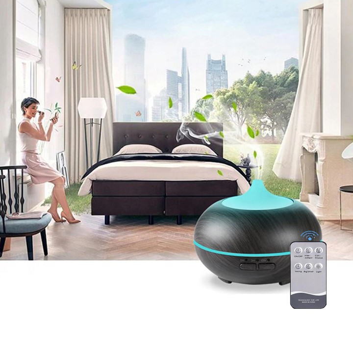 Máy Xông Tinh Dầu Phun Sương Siêu Âm