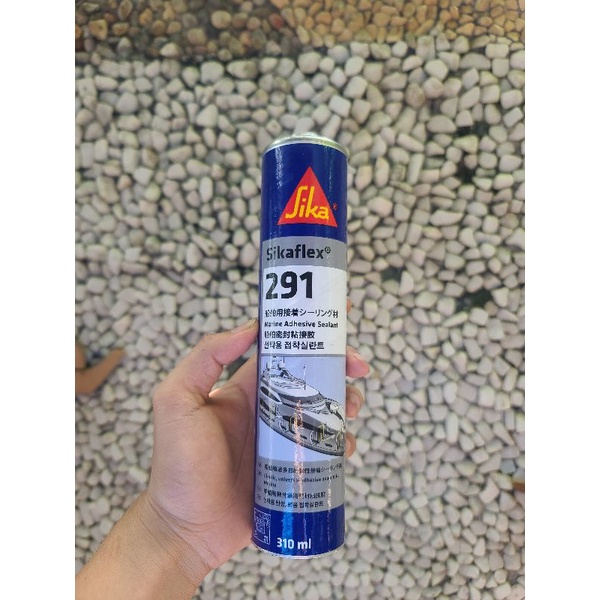Keo Sika291 Sikaflex 291 cho hàng hải tàu thuyền du thuyền , Màu đen hoặc trắng 310ml