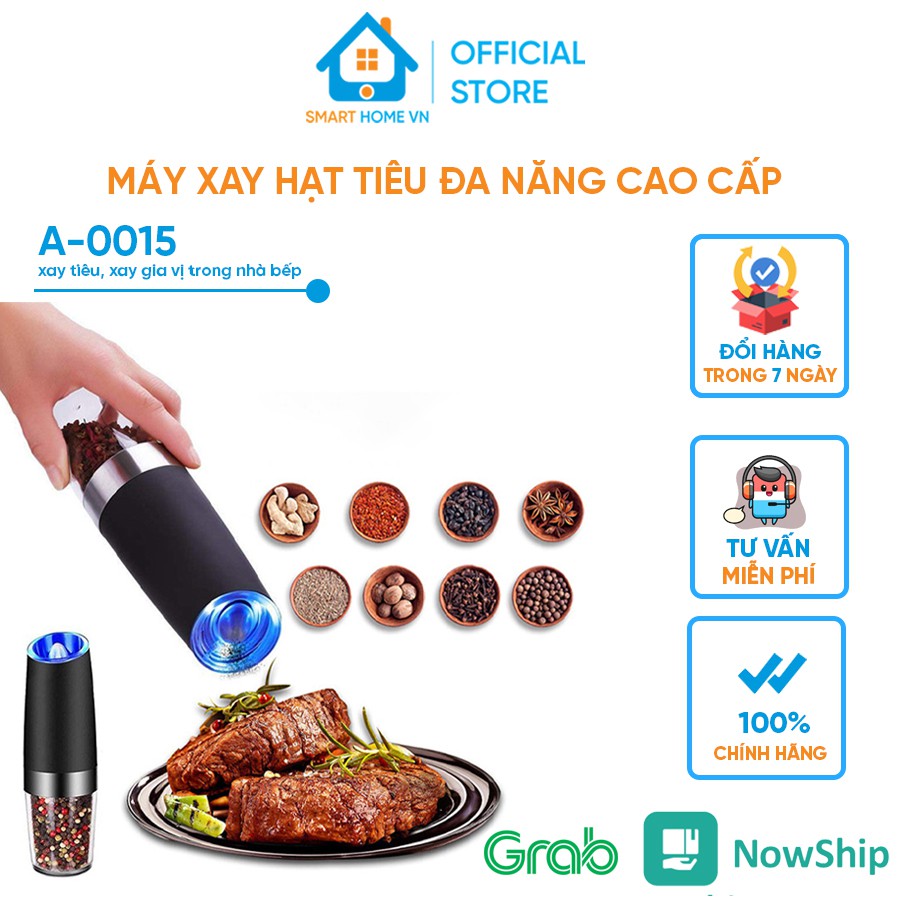 Máy xay đa năng cao cấp xay hạt tiêu và xay gia vị trong nhà bếp