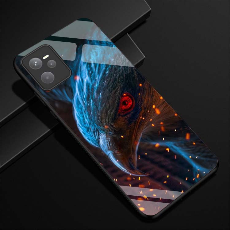 Ốp Lưng Realme C35 Mặt kính cường lực Cao Cấp, Sang Trọng thiết kế Độc Quyền
