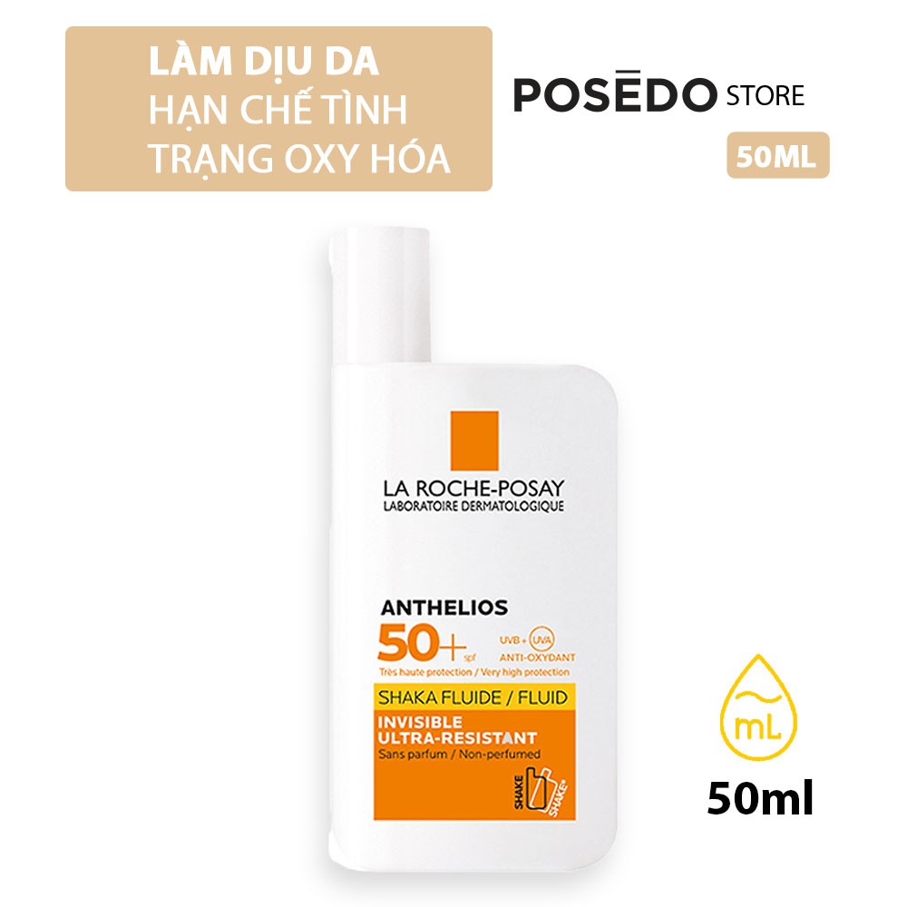 Kem chống nắng dạng sữa lỏng nhẹ Shaka La Roche Posay 50ml