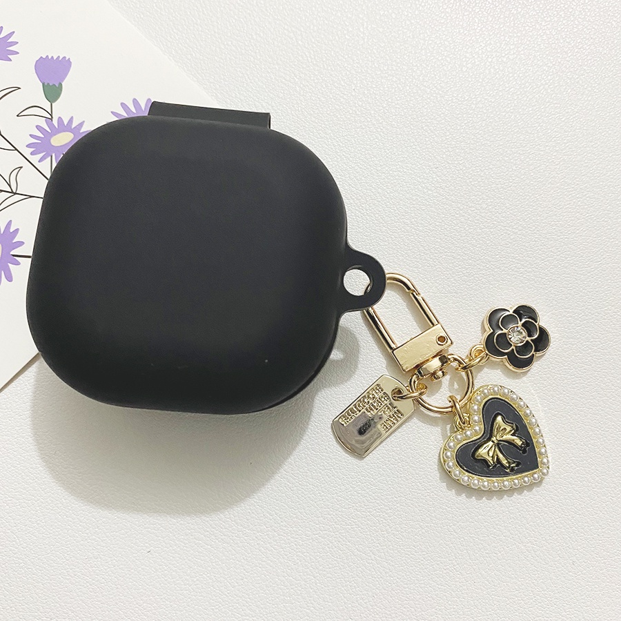 Vỏ Bọc Hộp Sạc Tai Nghe Baseus WM02 Kèm Móc Khóa Họa Tiết Hoạt Hình Dễ Thương Cho Baseus WM01