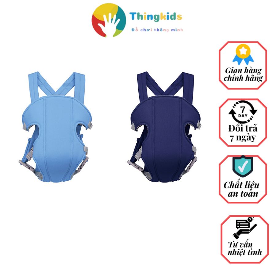 Địu 4 tư thế cho bé hàng Việt Nam - Thingkids