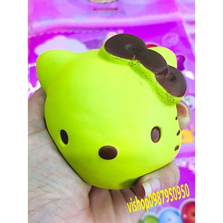 SQUISHY MÓC KHÓA MẶT HELOKITTY (thaolinh950)