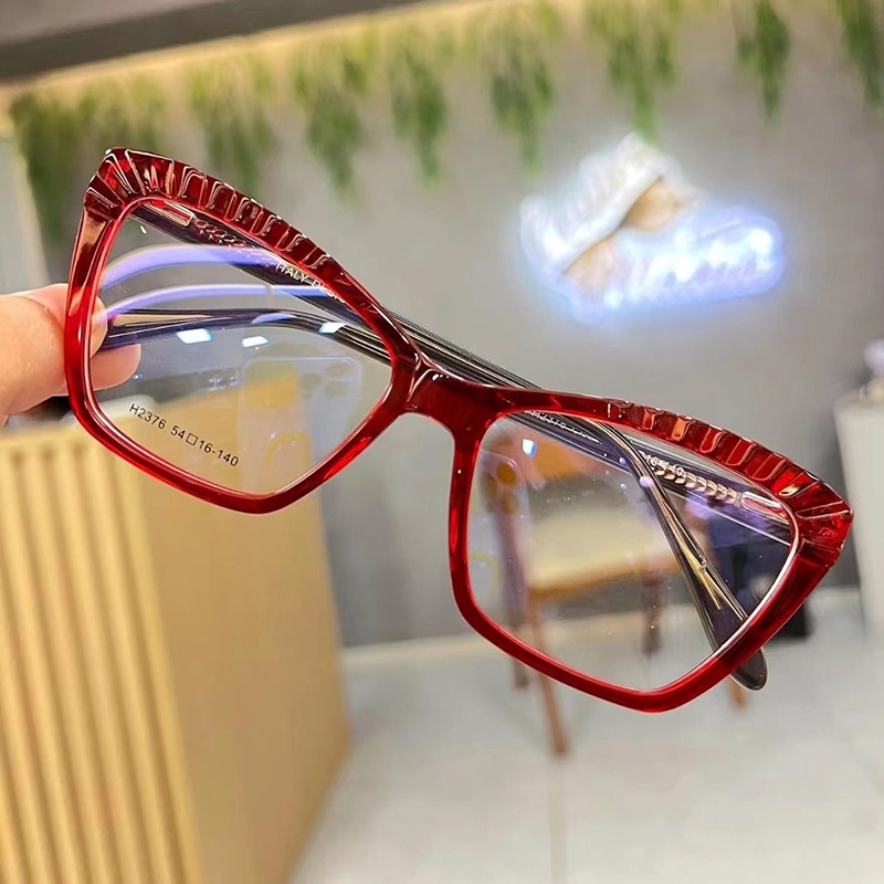 Mắt Kính Gọng Hình Bướm Thời Trang Cho Nữ