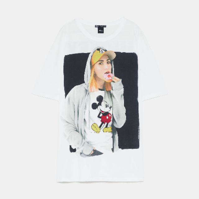 Áo Thun Zara Mickey Authentic