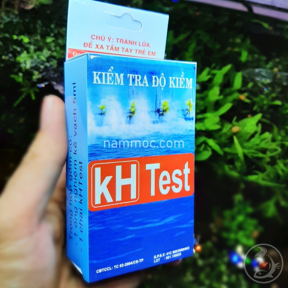 kH Test Kit - Kiểm Tra Độ Kiềm Cho Bể Cá Cảnh, Bể Thuỷ Sinh (hàng Việt Nam)
