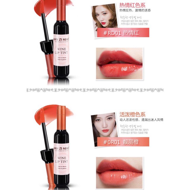 Son Chai Rượu Manzimao Wine Lip Tint 7g HY8 | BigBuy360 - bigbuy360.vn