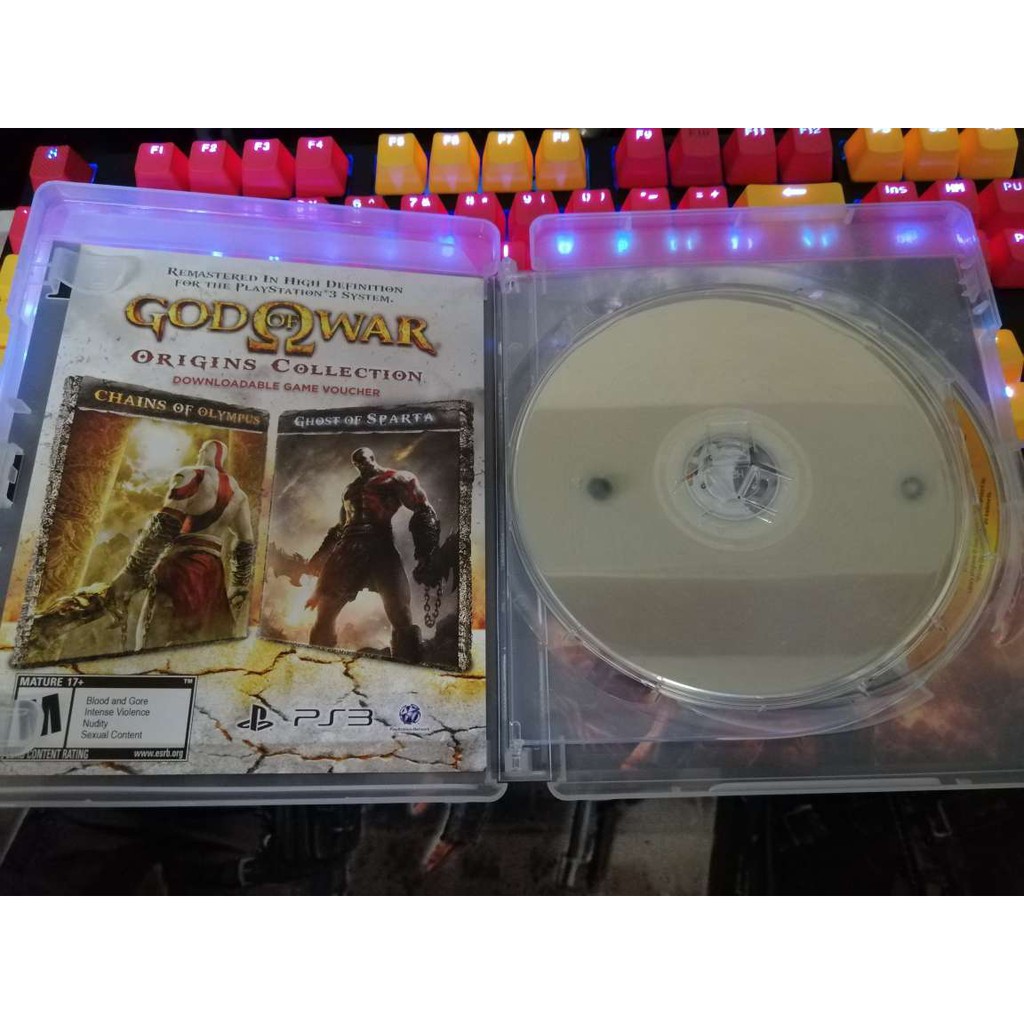 Bộ trò chơi God of War Saga collection ps3