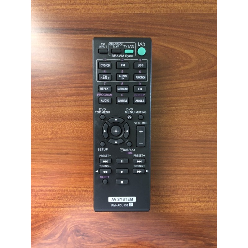 Remote điều khiển dàn loa SONY