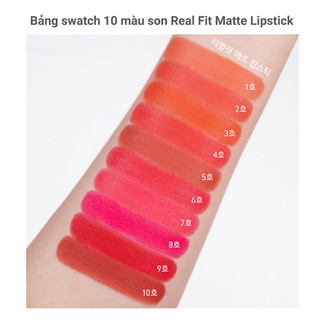 Son Lì Dạng Thỏi Innisfree Real Fit Matte Lipstick