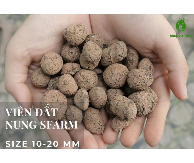 [2,5KG] [5DM3] VIÊN ĐẤT NUNG (SỎI NHẸ) SFARM