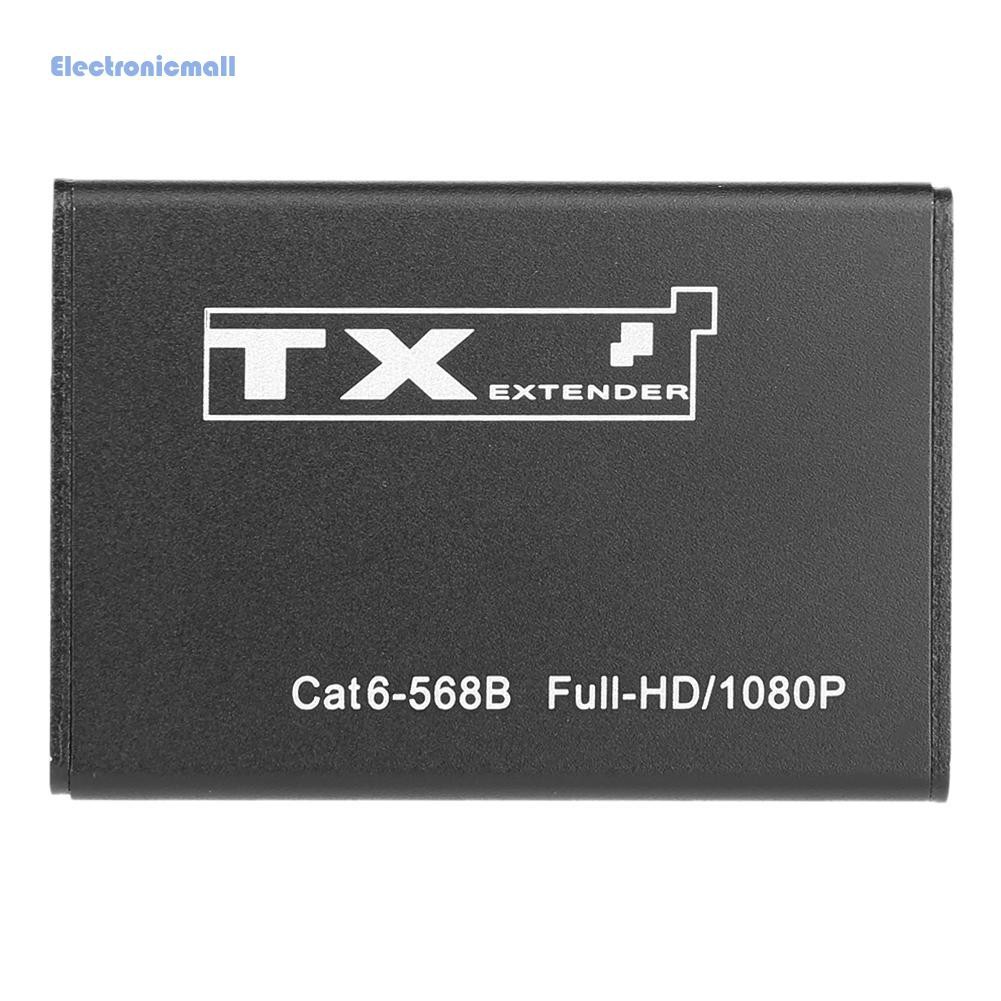 30m Wired HDMI-compatible Transmitter Receiver 1080P Splitter Adapter