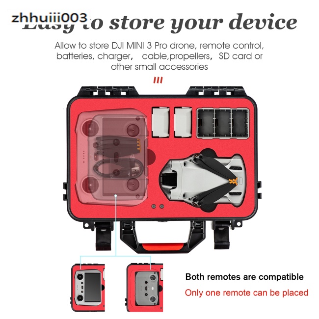 Hộp Đựng Chống Thấm Nước Cho Drone Dji Mini 3 Pro