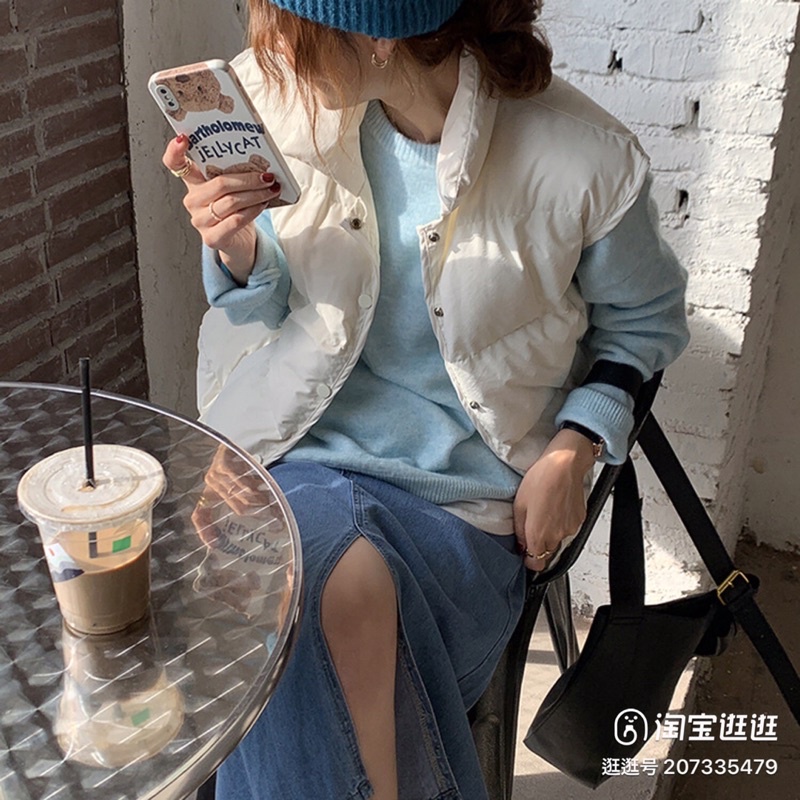 Áo phao dáng gile, áo phao không tay