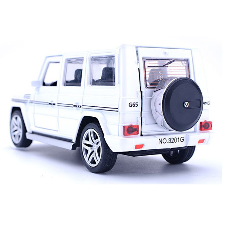 Mô hình xe ô tô đồ chơi Mercedes AMG G65 tỉ lệ 1:32 bằng kim loại đồ chơi trẻ em