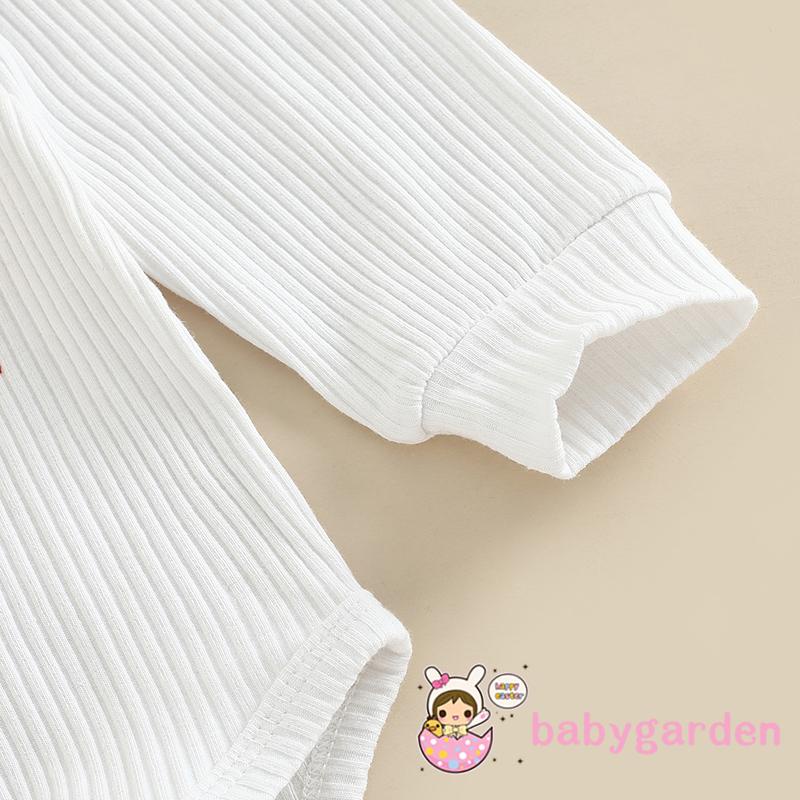 Set Áo Liền Quần &amp; Quần Dài In Chữ &amp; Băng Đô Quấn Đầu In Họa Tiết Giáng Sinh Cho Bé Gái 0-18 Tháng Tuổi