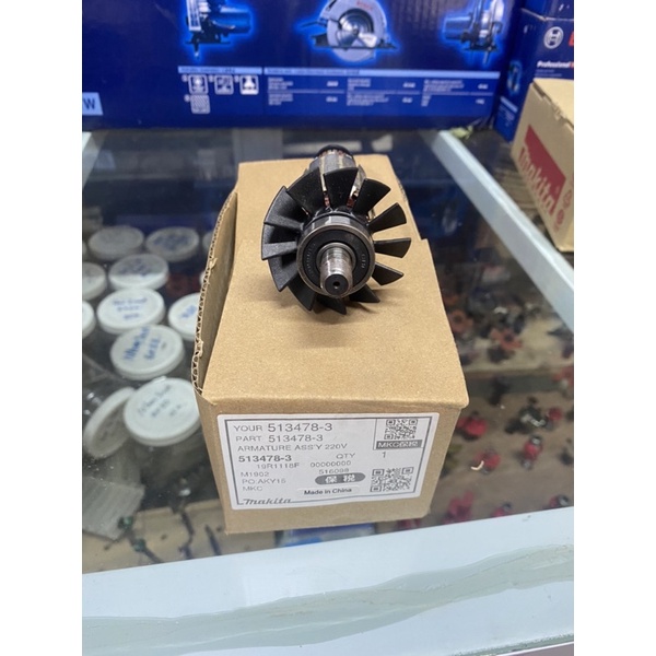 Rotor máy bào gỗ 82MM Maktec MT192 , M1902 [Chính Hãng]