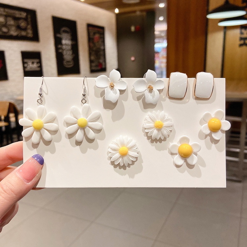 Khuyên tai dáng dài thời trang Hàn Quốc tùy chọn kiểu dáng