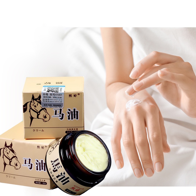 Kem dầu ngựa nứt nẻ gót chân dưỡng ẩm da tay, da chân