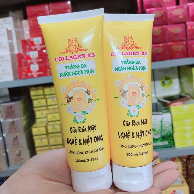 Sửa rữa mặt collagen x3