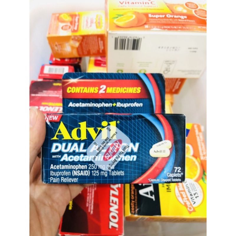 Viên A.d.vil 250mg 72 Viên Mỹ