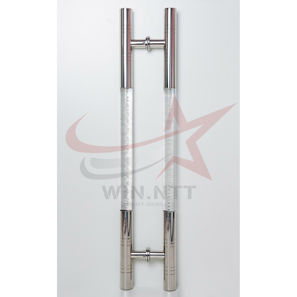 Tay Nắm Cửa Kính Cường Lực, Cửa Nhôm - Nắm Cửa Mica Bọt (Bằng)