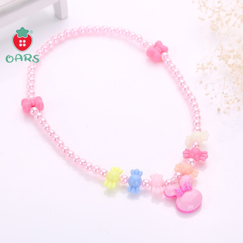 Trang sức vòng cổ cho bé gái nhiều họa tiết xinh xắn ❤️Phụ kiện làm quà sinh nhật cho bé gái