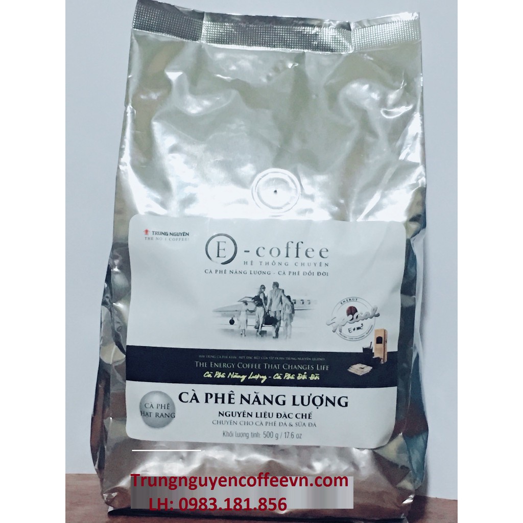 Cafe hạt Trung Nguyên- Cafe Năng Lượng Hạt 500g