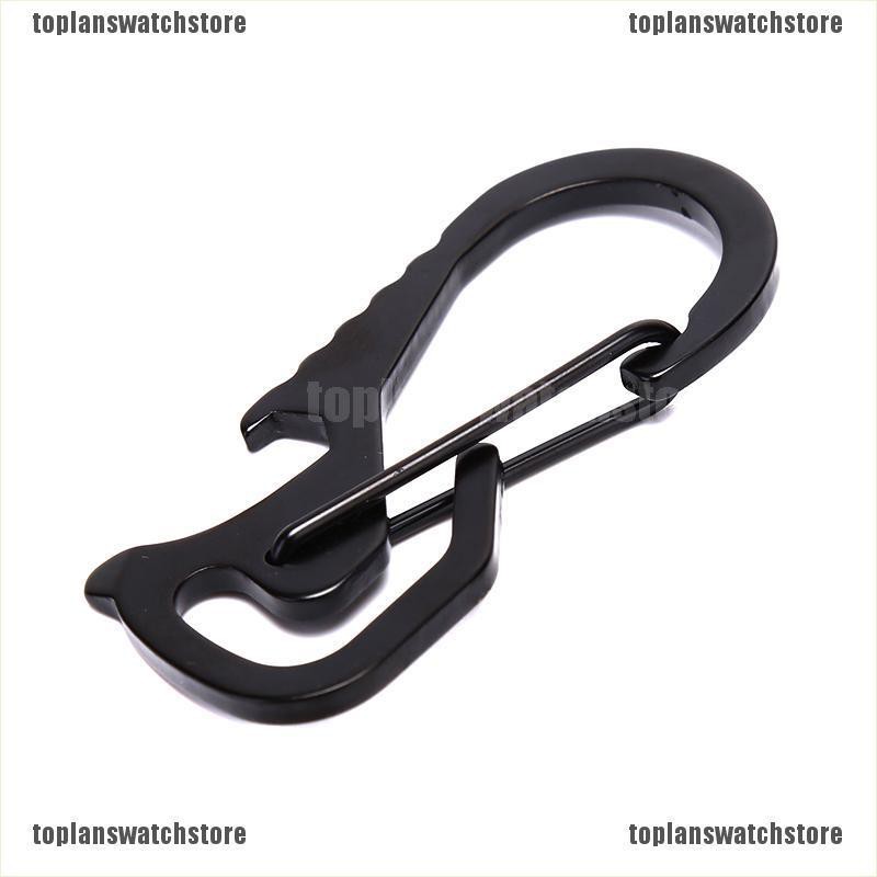 1 Móc Khóa Carabiner Bằng Thép Không Gỉ Tiện Dụng