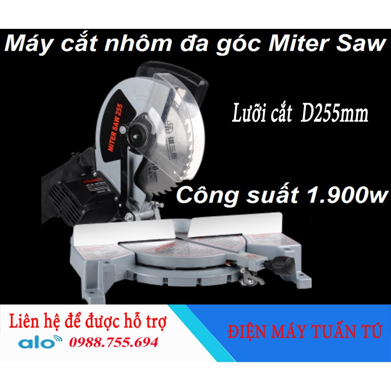 MITER SAW 255-MÁY CẮT NHÔM