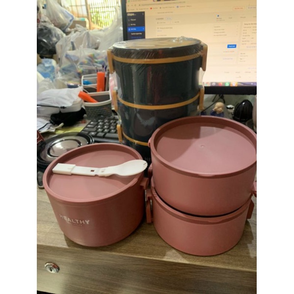 Camen Đựng Thức Ăn Dung Tích 2400 mL,