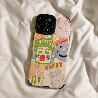 Ốp Điện Thoại TPU Dẻo Họa Tiết Phong Cách Graffiti Cho iPhone 11 12 13 PRO X XR XS MAX XSMAX 6 6s 6splus 7 8 plus