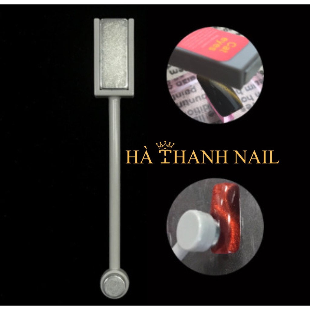 Thanh Hơ Nam Châm Mắt Mèo 2 Đầu Vuông Tròn