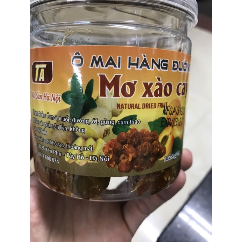 Mơ xào cay