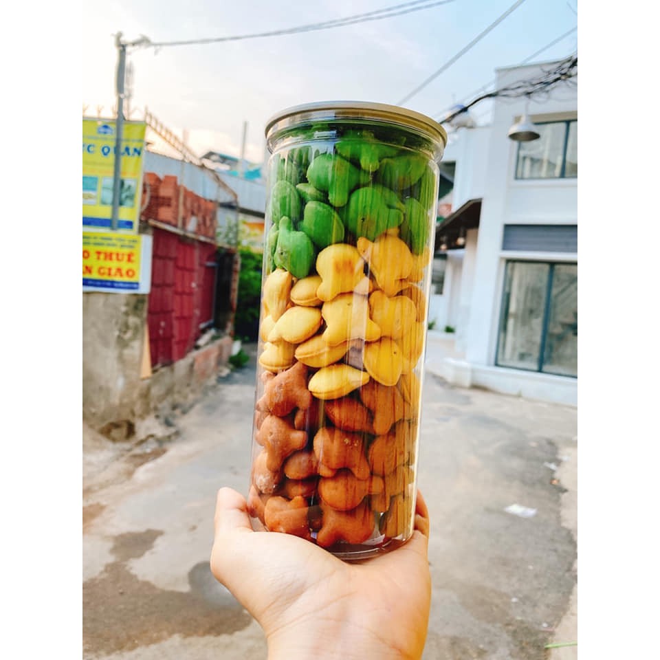 Siêu tốchủ PET400gr bánh gấu mix 3 vị