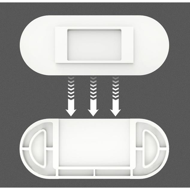 Giá treo ổ cắm điện, cục phát wifi, tranh ảnh gắn tường đa năng thông minh