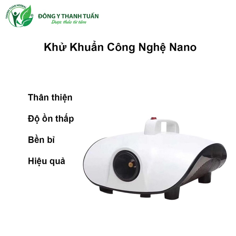 [Tặng 1 lít dung dịch Nano] Máy khử khuẩn Nanomax công nghệ Nhật Bản - Phun khử trùng, diệt khuẩn cho nhà, văn phòng