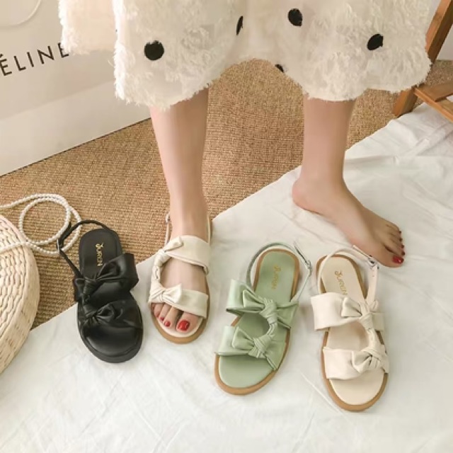 Dép sandal bèo tiểu thư