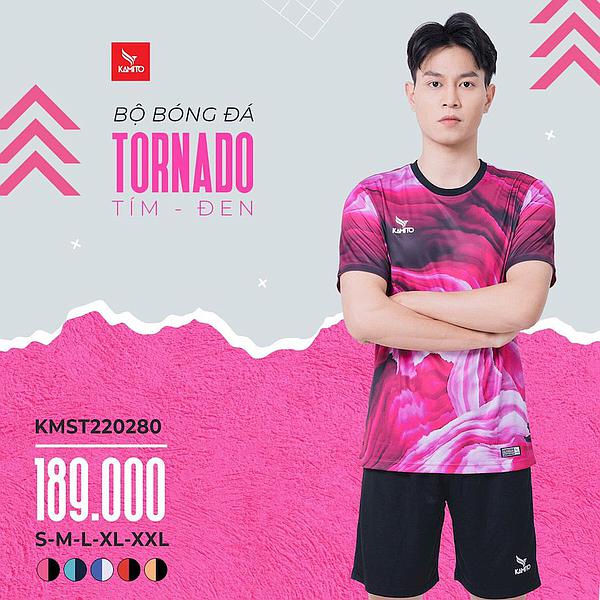 QUẦN ÁO BÓNG ĐÁ KAMITO TORNADO CHÍNH HÃNG . áo không logo - Chất vải cao cấp, bền, thoáng