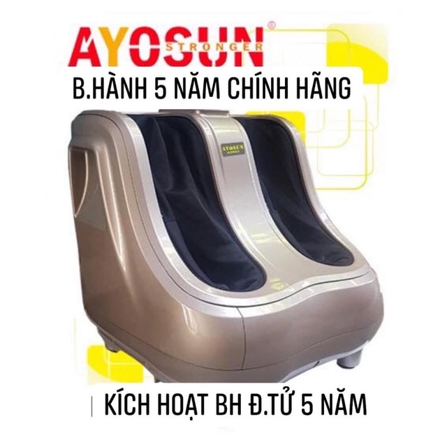 Máy massage chân cao 5D AYOSUN Hàn Quốc Bảo hành 5 năm chính hãng