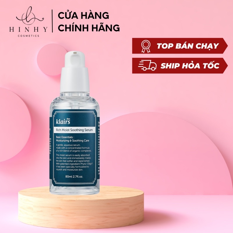 Klairs Rich Moist Soothing Serum Tinh Chất