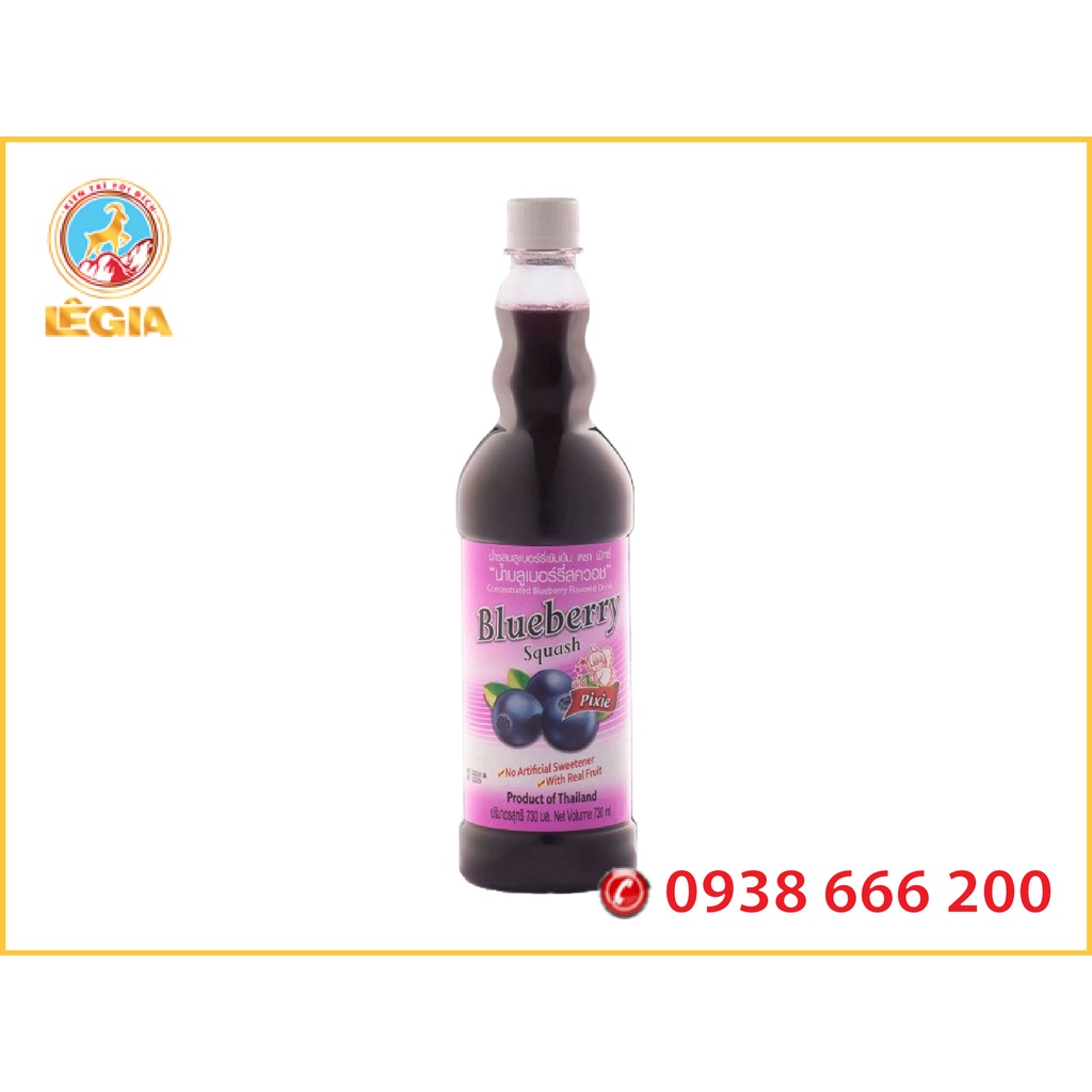 SIRO PIXIE 16 Vị 730ML - PIXIE THÁI LAN SYRUP