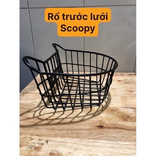 RỔ TRƯỚC LƯỚI CHO XE SCOOPY